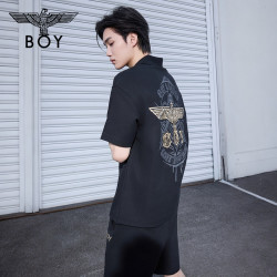 BOY LONDON BOYLONDON休闲百搭翻领POLO衫夏季男女同款T恤N01019