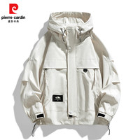 皮尔卡丹春秋季冲锋衣夹克外套
