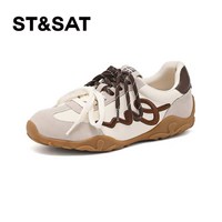 移动端：星期六 ST&SAT 厚底休闲鞋女鞋2026秋季新款复古增高时尚德训鞋SSE3112P65