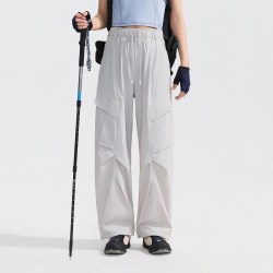 探路者 .X户外伞兵裤女夏季薄款防晒运动徒步登山裤