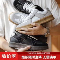 马登 网面透气 浅卡其 45码 男士休闲鞋