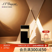 S.T.Dupont 法国都彭打火机Slimmy纤巧防风打火机男朋友生日礼物父亲 28222黑金色