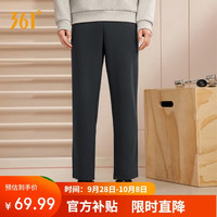 361° 男子运动长裤 652134715-2 黑色 XXL