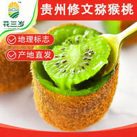 花三岁 绿心猕猴桃奇异果 精选12枚装单果50-70g