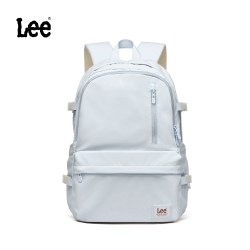 Lee 双肩包女大学生户外通勤电脑包大容量旅行包背包初中高中书包