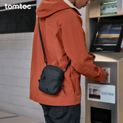tomtoc 旅行斜挎包 防盗刷 RFID 护照包