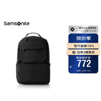 新秀丽 NX5*09001 15.6英寸商务双肩包 黑色