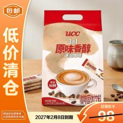 UCC 3合1原味香醇速溶咖啡 1.04kg 袋装