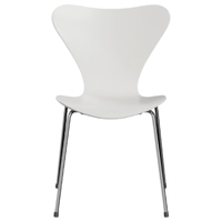 Fritz Hansen Series 7 七号椅 优雅白 餐椅
