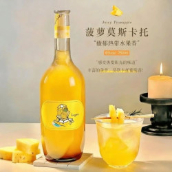 露颂 菠萝莫斯卡托 甜白葡萄酒 750ml
