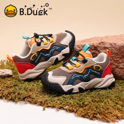 B.Duck 童鞋 卡其/绿 24 码脚长14.6-15.1cm