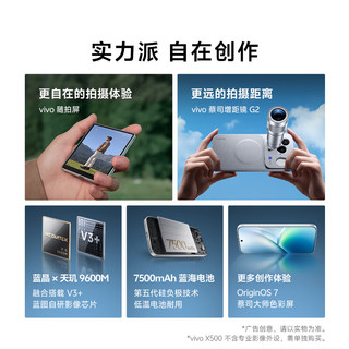vivo X500 蔡司APO超级长焦 大地回声 16GB+512GB 手机