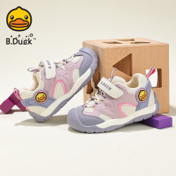 B.Duck 童鞋 米紫 25 码 适合脚长15.0-15.5cm