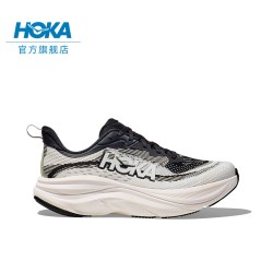 HOKA 女款秋季公路跑步鞋SKYFLOW 轻量舒适缓震回弹耐磨稳定支撑