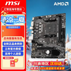 微星 A520M/B450M/B550M DDR4 全新台式机电脑电竞游戏办公家用主板  微星A520M A PRO