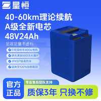 星恒 锂电池48v24a电动车锂电池适用于台铃爱玛绿源电瓶车正品工厂直发 48V24Ah（DL）