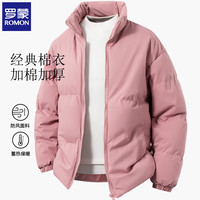 罗蒙 短款面包服棉衣 男款休闲加厚保暖外套男潮流棉袄