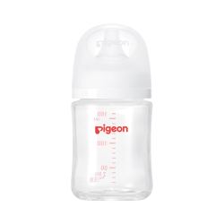 贝亲 新生儿 防胀气宽口径玻璃奶瓶160ml SS号奶嘴 0个月+ AA260