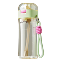 嫚熙 孕产妇随行吸管水杯 蜜柚绿 480ml