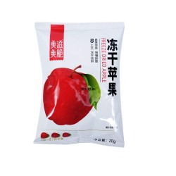 美滋 冻干苹果脆片脱水原味原切苹果干即食休闲零食水果干独立小包装