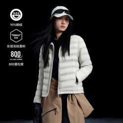 伯希和 800蓬松度鹅绒轻薄羽绒服