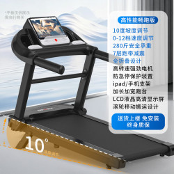 ANTEPOP 跑步机家庭用可爬坡走步机居家电动调节全折叠静音减震健身房器材 畅跑版|10度坡度调节|12档电动调节