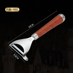 304不锈钢木柄削皮器