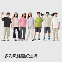巴拉巴拉 吸湿速干儿童短袖t恤男童女童夏季简约印花纯棉t恤中大童青少年