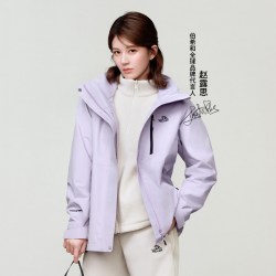 伯希和 三合一防风加绒 冲锋衣