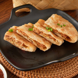 安井 300g猪肉大葱酥皮馅饼*1袋