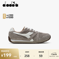 diadora 男女新款低帮运动休闲鞋Runmover Synth 槁木灰/雪酪白/牡羊褐 偏小,建议大半码 38