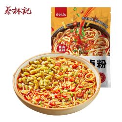 蔡林记 酸辣粉懒人宿舍方便速食非油炸米粉香辣红油味卤粉201g袋