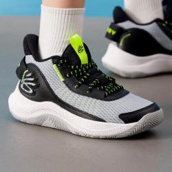 安德玛 GS CURRY 3Z7基础款大童鞋舒适潮流缓震户外出行运动鞋篮球鞋