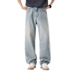 Dickies 牛仔裤男宽松直筒裤刺绣设计美式高街复古长裤