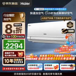 海尔 KFR-35GW/E3-1 新一级能效 壁挂式空调 1.5匹