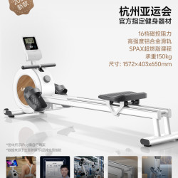 佑美 划船机家用健身房训练器磁控静音智能划船器有氧运动健身R5L