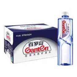 景田 百岁山  饮用天然矿泉水 570ml*24瓶