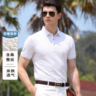 安东尼奥 桑蚕丝长绒棉 POLO衫 男 短袖