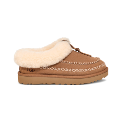 UGG 1158258CHE 厚底一脚蹬毛毛鞋 栗色 40