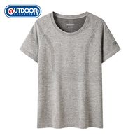 户外徒步：OUTDOOR PRODUCTS 快干透气 女士速干T恤