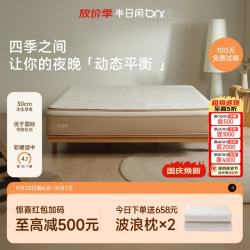 半日闲（家居） 软硬适中 护脊弹簧床垫  150