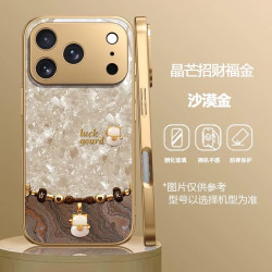 古地驰晶芒招财福适用苹果18promax手机壳新款iPhone18pro max轻奢iphone17ProMax