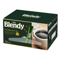AGF Blendy黑咖啡美式咖啡条装速溶咖啡无蔗糖咖啡粉