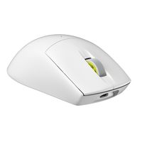 美商海盗船 CORSIAR 美商海盗船 M75 AIR无线超轻FPS游戏鼠标 60g轻量 26000DPI 蓝牙USB三模连接 对称人体工学 白色