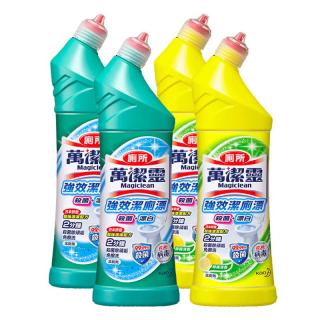 花王 洁厕剂 500ml*4瓶 厕所马桶清洁剂去污去尿碱洁厕液
