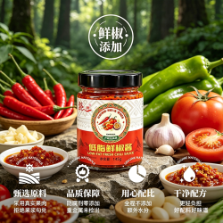 飘牌 哈瓦那风味双椒鲜椒燕麦蒜蓉辣椒酱