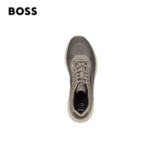 BOSS 男士休闲运动鞋 浅咖色 43