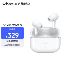 vivo TWS 5 入耳式真无线蓝牙耳机 简单白