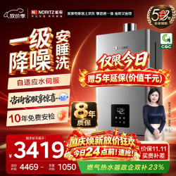 能率 鲸鲨静界系列 燃气热水器