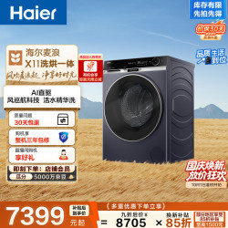 海尔 麦浪X11 XHG13L98U1 热泵洗烘一体机